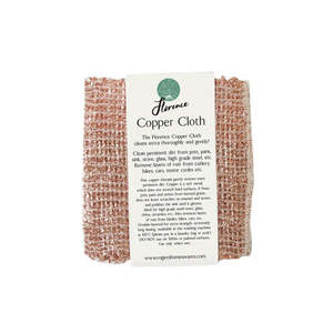 Copper Cleaning Cloths from Dishy – Pack of 2 (Eco-Friendly Scrub Cloths)