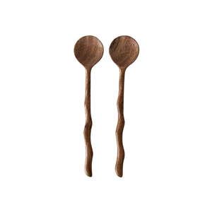 For The Foodie: Wooden Salad Servers from Papier HQ