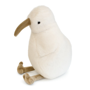 For The Little Ones: Koko the Kiwi Soft Toy – White & Slate | Lily & George