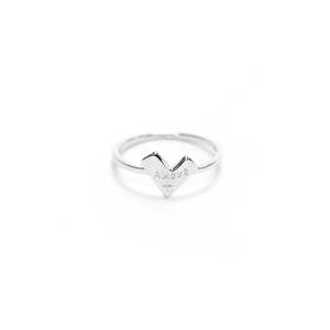Amour Ring, Sterling Silver Heart Ring | Federation