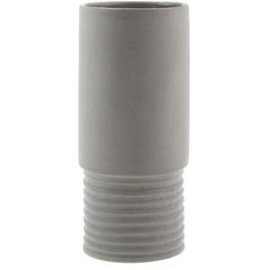 For The Green Finger: Tall Vase - Small Grey
