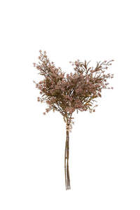 For The Boho Babe: Wild Blossom Bundle Grey-Green Dusky Pink 61cm