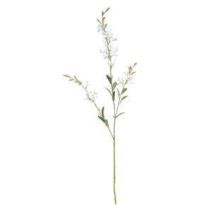 Mothers Day: Wild Indigo Stem White | 92cm Faux Flora