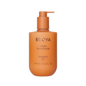 Ecoya: Mandarin Gin Hand Sanitiser | Alcohol-Free Gel-to-Water | Ecoya