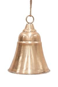 Chorus Bell Hanging Decoration in Soft Gold, 35cm