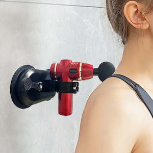 Massager: Massage gun bracket adsorption type without installation of Fascia gun bracket Massager head