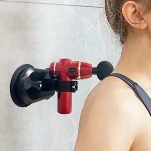 Massager: Massage gun bracket adsorption type without installation of Fascia gun bracket Massager head