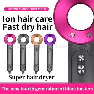 Personal Care: Professinal Leafless Hair Dryer Negative Lon Hair Care Quick Dry Home Powerful Hairdryer Constant 200 Million Anion Blow Dryer