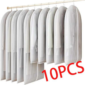 Clothes Hanging Dust Cover Wedding Dress Cover Suit Coat Storage Bag Transparent&hellip;