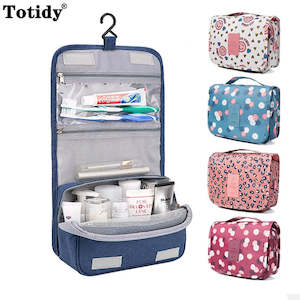 T: Men Women Bathroom Make Up Bag Hanging Travel Storage Bags Waterproof Beauty Cosmetic Bag Personal Makeup Bags Wash Organizer