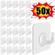 5-50pcs Transparent Self Adhesive Hooks Door Wall Mounted Hanger Hook Suction He&hellip;