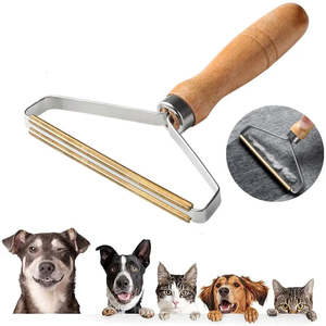Kitchen Accessories: Portable Lint Remover Pet Hair Remover Brush Carpet Wool Coat Clothes Lint Pellet Manual Shaver Removal Scraper Cleaning Tool