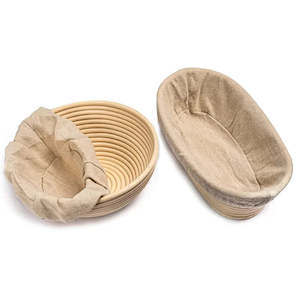 Rattan Bread Proofing Basket Bread Basket Oval Rattan Wicker Dough Fermentation &hellip;