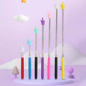 Educational Tools: Finger Reading Guide Preschool Teaching Tools Retractable Sticks Educational Learning Toys For Children Class Whiteboard Pointer