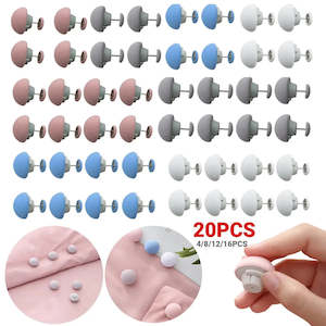 Bedroom Accessories: 1-20PCS BedSheet Quilt Clip One Button Unlock Duvet Cover Fastener Clip Anti Slip Blanket Buckles Quilt Holder Fixator Grippers