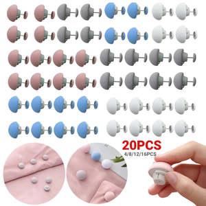 Bedroom Accessories: 1-20PCS BedSheet Quilt Clip One Button Unlock Duvet Cover Fastener Clip Anti Slip Blanket Buckles Quilt Holder Fixator Grippers