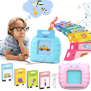 Kids Toy: Talking Flash Cards for Toddlers 224 Sight Words Flash Cards Kids English Language Electronic Book Kids Educational Learning Toy