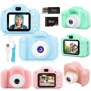 Kids Toy: Kids Camera Toys Mini HD Digital Video Selfie Cameras Portable Outdoor Photography Educational Toy For Children Christmas Gifts