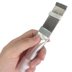 Ac Fin Cleaning Tools: Air Conditioner Fin Cleaning Comb Stainless Steel Condenser Radiator Fin Brush Cleaner Repair Tool Coil Comb Household Cleaning
