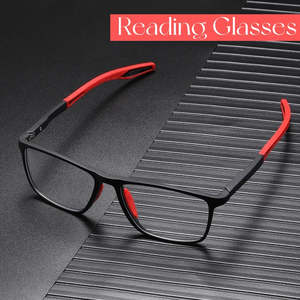 Apparel Accessories: Anti-blue Light Reading Glasses Ultralight TR90 Sport Presbyopia Eyeglasses Women Men Far Sight Optical Eyewear Diopters To +4.0