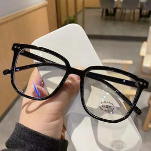 Apparel Accessories: Light Frame Anti Blue Glasses Transparent Black Optical Glasse Women Men Square Eyewear Blocking eyeglasse Spectacle Eyeglasses