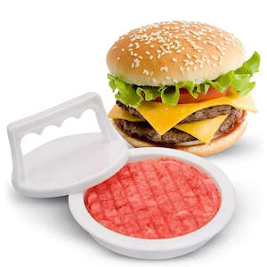 1pc Hamburger Press Stuffed Burger Press Plastic Meat Grill Party BBQ Burger Mak&hellip;