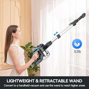 Home Appliance: Wireless Stick Vacuum Cleaner 12Kpa Inse N5 Handheld Household Vacuum 40mins Runtime 1.2L Dustbin Cordless Aspirator Pet Hair