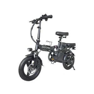 Sports Entertainment: DEEPOWER Mini Foldable Ebike 500W 48V 30AH Removable Battery Multi-shock-absorbing Urban Electric Bicycle Bike for Aldult
