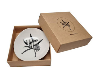 Porcelain Bowl - Rewarewa