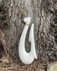 Ceramic Hook Wall Hanging - narrow