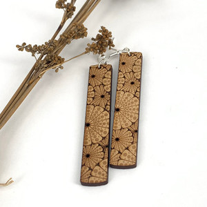 Products: Kina Bar Earrings