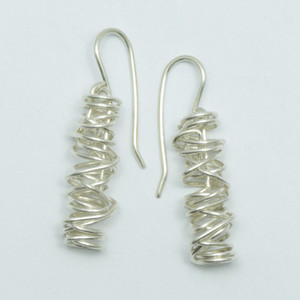 Live Wire earrings, short