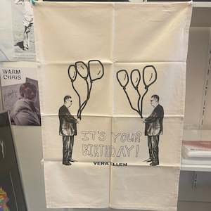 Merchandise: Vera Ellen It's Your Birthday Tea Towel