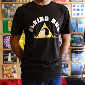Merchandise: Flying Nun Yin Kiwi T-Shirt (Coal)