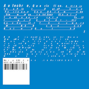 Autechre - Quaristice (Reissue)