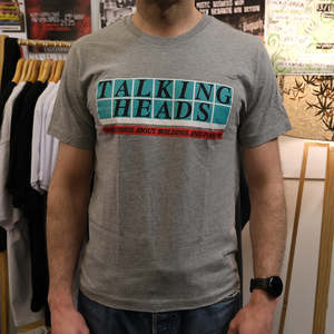 Talking Heads - More Songs Logo Vintage (T-shirt)