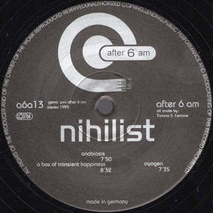 Nihilist – Anabiosis 2 x 12" (SECONDHAND)