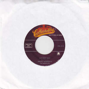 Smokey Robinson & The Miracles - Ooh Baby Baby / Track Of My Tears (7" SECONDHAND)