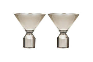 Christmas: Ladelle Tempa: Ava Champagne Martini Glass Set
