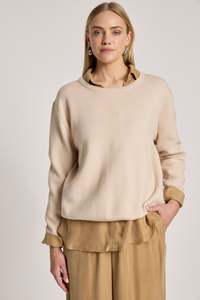 Eb Ive: Eb +Ive Zara Jumper Bisque