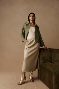Eb Ive: Eb +Ive Wanderer crop jacket pampas