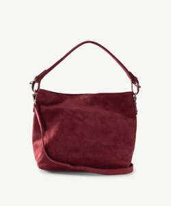 Accessories: Sassy Duck Tegan shoulder bag Wine