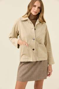 Isle Of Mine: Isle of mine Lennon jacket Stone