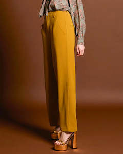 Fate Becker: Fate &Bevker Brightside tailored Pant Chartreuse