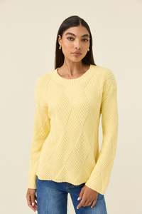 Isle Of Mine: Isle of mine Sadie jumper butter