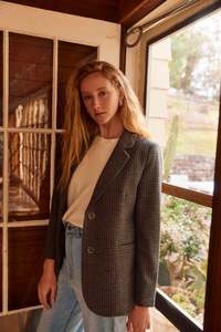 Isle Of Mine: Isle of mine Cassidy blazer Taupe
