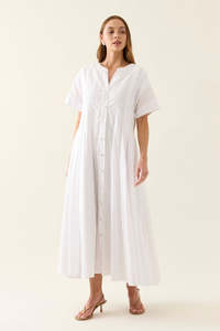 Isle Of Mine: Isle of mine Aurora maxi pleated dress