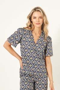 Lemon Tree Design 1: Lemon Tree Elena Top Blue Mofit