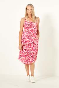 Lemon Tree Design 1: Lemon Tree Maddie Dress Berry print