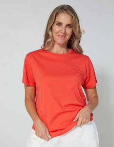 Stella + Gemma ACE TEE - CORAL